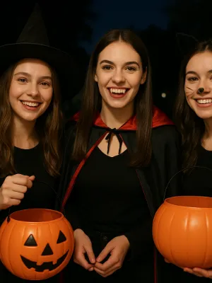 Chat with Trick or treat, the OC character AI chatbot