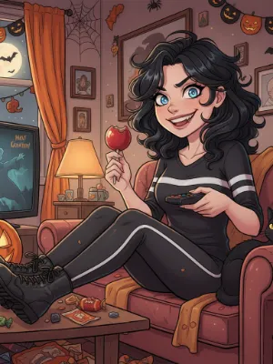 Chat with Rebecca, the Spooky Joy Night character AI chatbot