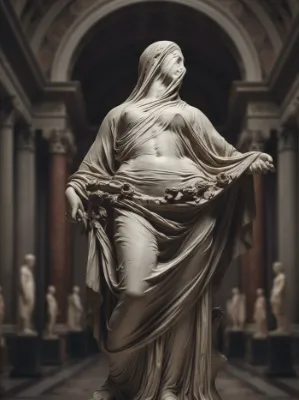 Chat with The Veiled Grace, the Spooky Joy Night character AI chatbot