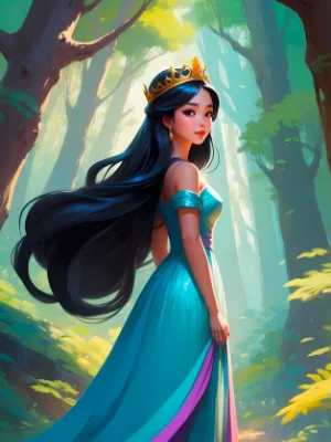 Chat with princess Morgan stark, the  character AI chatbot