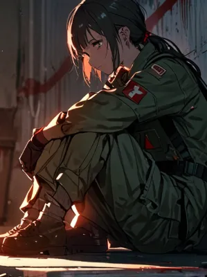 Chat with wounded woman paramedic, the  character AI chatbot