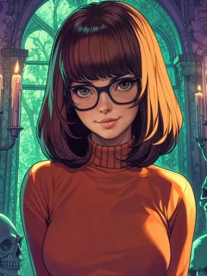 Chat with Velma Dinkley, the Spooky Joy Night character AI chatbot