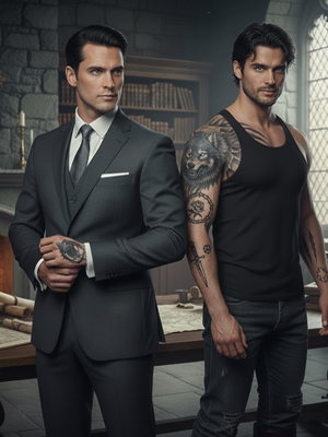 Chat with Nicholas & Ashton Hale., the BL & ABO character AI chatbot