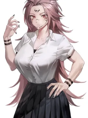 Chat with Rina "Ryou" Sukuna, the character AI chatbot