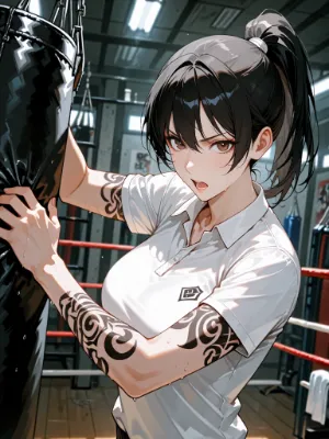 Chat with Mary Diaz | Boxing Trainer, the  character AI chatbot