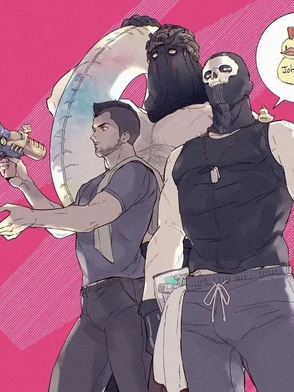 Chat with Ghost, Soap and König, the OC character AI chatbot