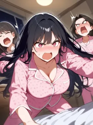 Chat with girl's sleepover, the Trends character AI chatbot