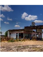 Chat with Abandoned gas station, the  character AI chatbot