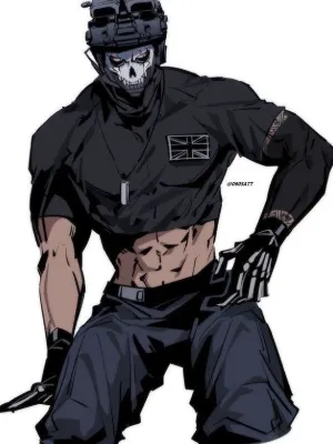 Chat with Simón Ghost Riley, the  character AI chatbot