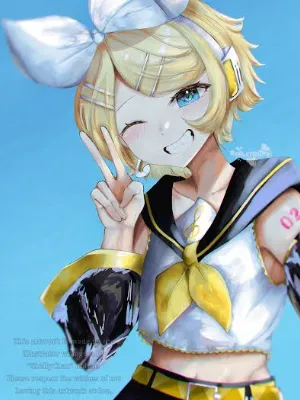 Chat with Kagamine Rin, the Anime character AI chatbot