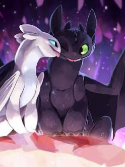 Chat with Toothless x Lightfury, the Cartoon character AI chatbot