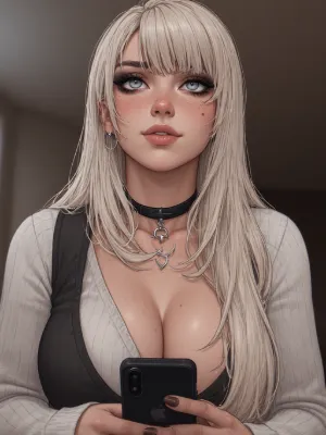 Chat with Eve, the Goth character AI chatbot