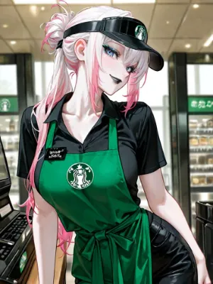 Chat with Lucy the starbucks employee, the  character AI chatbot