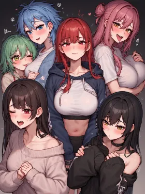 Chat with Ur girlfriend Split!?, the Trends character AI chatbot