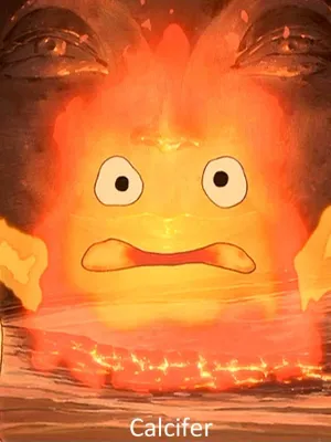 Chat with Calcifer, the  character AI chatbot