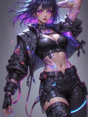 Chat with Nyx, the  character AI chatbot