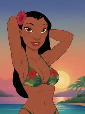 Chat with Nani Pelekai, the Cartoon character AI chatbot