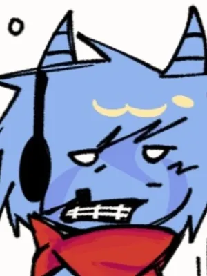 Chat with Bluudud ! [Sleepover ? 💙🍭, the  character AI chatbot