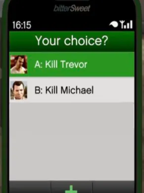 Chat with GTA5 Option B, the  character AI chatbot