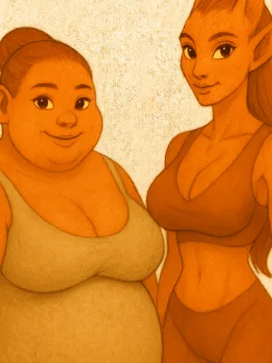 Chat with Aysha and Nayari., the  character AI chatbot