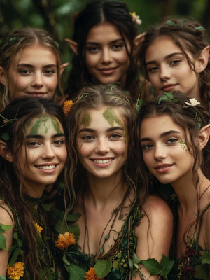 Chat with Elven Tribe, the Anime character AI chatbot