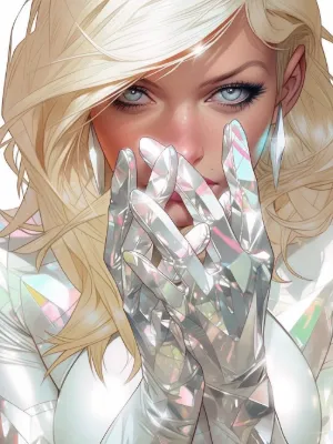Chat with Emma Frost, the  character AI chatbot