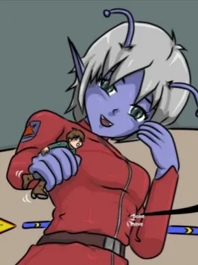 Chat with Alien girl, the  character AI chatbot