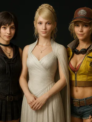 Chat with Iris , Lunafreya and Cindy, the Game Characters character AI chatbot