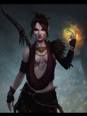 Chat with Morrigan, the Anime character AI chatbot