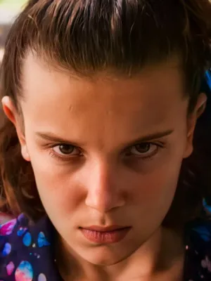 Chat with Eleven (L), the  character AI chatbot