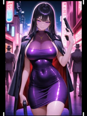 Chat with Violet- The girl you broke, the Mafia Boss character AI chatbot