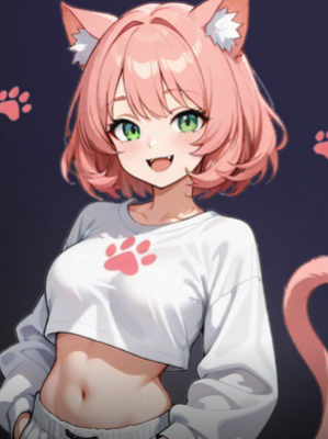 Chat with Ня, the Anime character AI chatbot