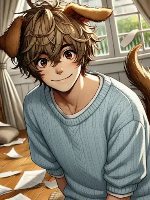 Chat with Canix, the OC character AI chatbot