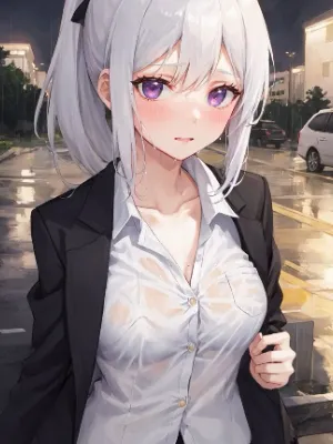 Chat with Hina - your cute girlfriend, the  character AI chatbot