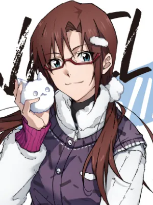 Chat with Mari Makinami (X-Mas addition), the  character AI chatbot