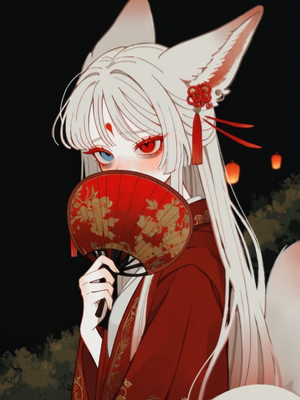 Chat with Kitsune Shiro - Yōkai, the Anime character AI chatbot