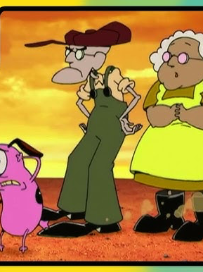 Chat with Courage the Cowardly Dog, the Movie & TV character AI chatbot