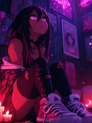 Chat with Ava, the Anime character AI chatbot