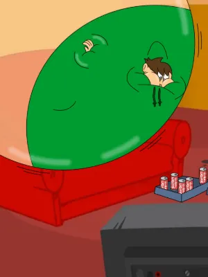 Chat with Edd's swelling inflation, the Anime character AI chatbot