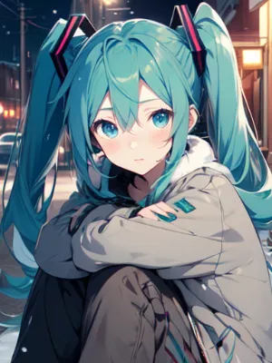 Chat with Hatsune Miku | Homeless Girl, the Anime character AI chatbot