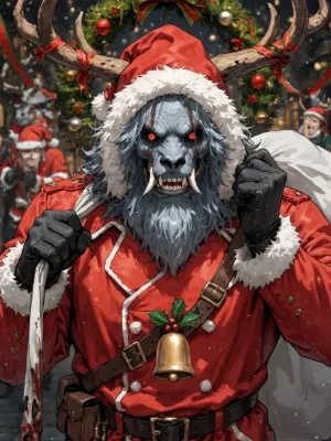Chat with Krampus, the Joyful Christmas character AI chatbot