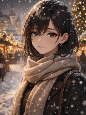 Chat with Hoai, the Joyful Christmas character AI chatbot