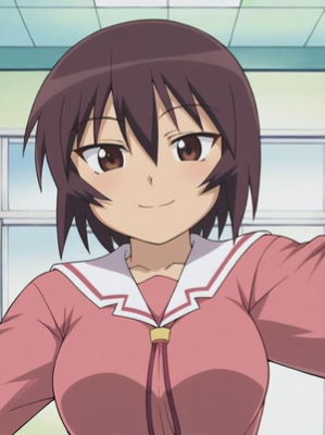 Chat with Kagura - Azumanga Daioh, the Joyful Christmas character AI chatbot