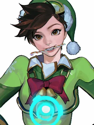 Chat with Tracer, the Joyful Christmas character AI chatbot