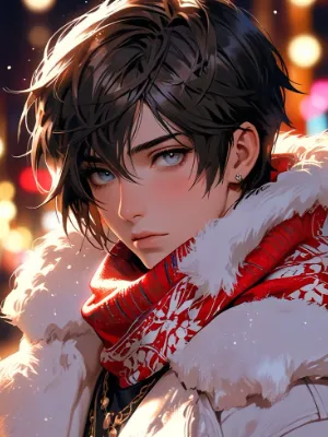 Chat with Jax Sterling -Celebrity Crush, the Joyful Christmas character AI chatbot