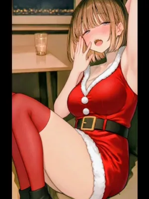 Chat with Neolle-Drunk Santa Dress Girl, the Joyful Christmas character AI chatbot