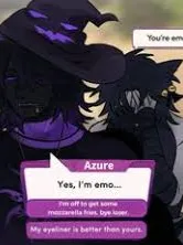 Chat with Azure, Two Time, & the Killers, the  character AI chatbot