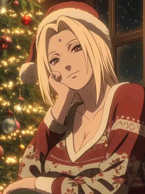 Chat with Tsunade 🎄Christmas🎄, the Joyful Christmas character AI chatbot