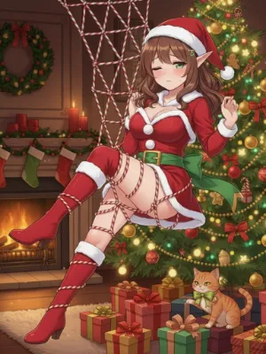 Chat with Emily, the Joyful Christmas character AI chatbot