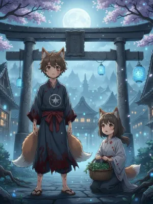 Chat with Ashes Beneath the Foxfire, the  character AI chatbot